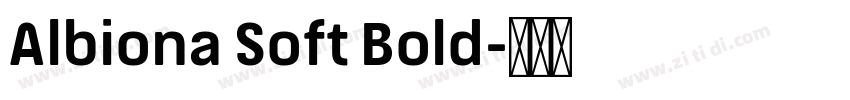 Albiona Soft Bold字体转换